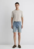 Brian 90lar Vintage Indigo Mavi Jean Şort 0418485360