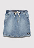 Neptune Mv91 Street İndigo Mavisi Jean Şort 6411056-89443