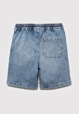 Neptune Mv91 Street İndigo Mavisi Jean Şort 6411056-89443