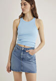 Halter Yaka Mavi Basic Atlet 1612462-80637