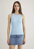 Halter Yaka Mavi Basic Atlet 1612462-80637