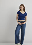 Mavi Basic Crop Tişört 1612374-70722