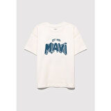 MAVİ DENIM GENERATION BASKILI TİŞÖRT