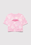 Baskılı Pembe Tişört 7610325-90384