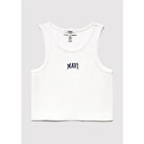 MAVİ LOGO BASKILI ATLET