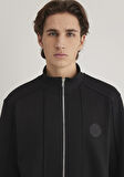 Mavi Pro Fermuarlı Siyah Sweatshirt 0S10354-71379