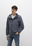 Kapüşonlu Lacivert Ceket 0110643-80776
