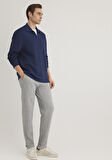 Gri Örme Pantolon 0010460-80018