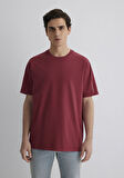 Baskılı Bordo Tişört 0612629-70423