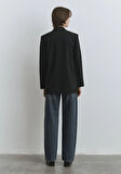 Siyayh Çizgili Blazer 1110519-85353