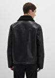 Siyah Siyah Suni Deri Ceket 0110670-71379