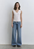 Sandy Extra Wide Açık Mavi Jean Pantolon 1012634-90598