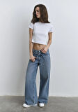 Windy Extra Loose Koyu Mavi Jean Pantolon 1012626-90559