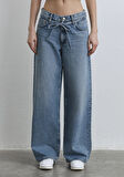 Windy Extra Loose Koyu Mavi Jean Pantolon 1012626-90559