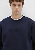 Mavi Logo Lacivert Sweatshirt 0S10412-86415