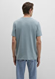 Mavi Baskılı Gri Tişört 0612936-70118