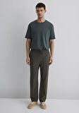 Spandex Yeşil Jogger Pantolon 0010502-71552