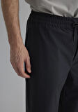 Spandex Siyah Jogger Pantolon 0010502-71379