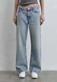 Wavy Extra Baggy Açık Mavi Jean Pantolon 1012646-90805