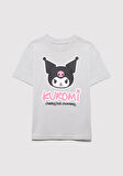 Kuromi Baskılı Gri Tişört 7610379-70075