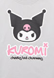 Kuromi Baskılı Gri Tişört 7610379-70075