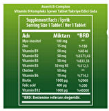 B Complex Vitamin | Enerji & & Biotin | 30 Tablet