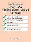 Clooe Doğal Yaşlanma Karşıtı Serum (30ml) - Gliserin, Hyaluronik Asit, Camellia Sinensis