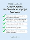 Clooe Organik Yüz Temizleme Köpüğü (150ml) - Yetişkin & Çocuk - Aloe Vera, At Kestanesi, Meyan Kökü