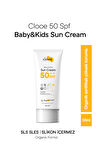 Clooe 2’li Set SPF 50 Güneş Kremi | Organik & Hipoalerjenik – Bebek ve Hassas Ciltler İçin – 50ML x 2
