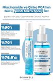 Gözenek Sıkılaştırıcı Akne Karşıtı Yüz Bakım Sprey Serum 100ml (NIACINAMIDE % 12 ZINC PCA %1,5)