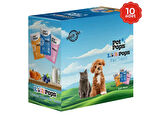 - Kedi ve Köpekler için LoliPop Ödülü - %100 doğal ve yenilebilir çubuklu / 10 adet / Yaban Mersinli