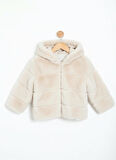 Kız Çocuk Mont 2-6 Yaş 50411 Ekru