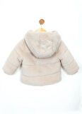 Kız Çocuk Mont 2-6 Yaş 50411 Ekru