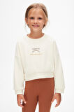 Kız Çocuk Sweatshirt 4-8 Yaş 37509