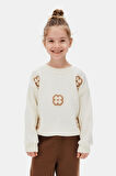Kız Çocuk Sweatşirt 4-8 Yaş 39502