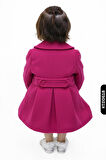 Kız Çocuk Kaban 1-5 Yaş 1055 Fuşye