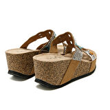 Kadın Terlik 25Y101 CL Guja Camel