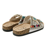 Kadın Terlik 25Y102-2 BY Guja Beyaz