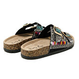 Kadın Terlik 25Y102-2 SY Guja Siyah