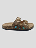 GUJA 25Y102-5 KADIN TAŞLI TERLİK CAMEL