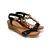 Kadın Sandalet 25Y151-5 SY Guja Siyah