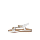 Kadın Taşlı Düz Sandalet 25y152-1