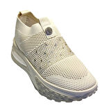 Guja 25y305-4 Kadın Taşlı Sneaker Ayakkabı Bej