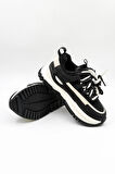 Guja İthal Özel Seri Kadın Günlük Spor Ayakkabı  GJ331 - Siyah - 36