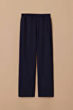 Kadın Elastik Bel Cepli Pantolon - Lacivert | S