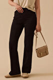 Kadın Dora İspanyol Tayt Pantolon - Siyah | 38