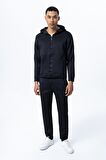 Kapüşonlu Fermuarlı Sweat | L