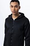 Kapüşonlu Fermuarlı Sweat | L