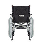 Römer Alüminyum Manuel Tekerlekli Sandalye | Katlanabilir, 6 Tekerlekli ve Baldır Destekli R225