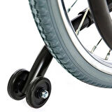 Römer Baldır Destekli Manuel Tekerlekli Sandalye | Ayarlanabilir Katlanabilir Gövde Yapısı R221B